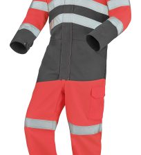 COMBINAISON 1 ZIP FLUO SAFE XP