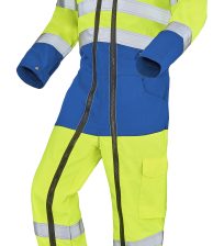 COMBINAISON 2 ZIP FLUO SAFE XP