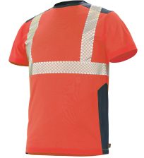 TEE SHIRT MANCHES COURTES FLUO SAFE