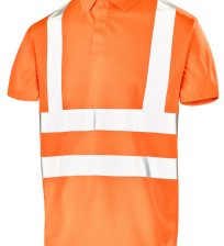 POLO MANCHES COURTES FLUO BASE 2