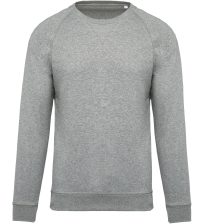 Sweat-shirt Bio col rond manches raglan homme